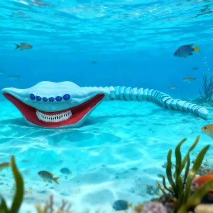 3D Printed Sea Monster Action Figure – Movable Deep Sea Creature Toy