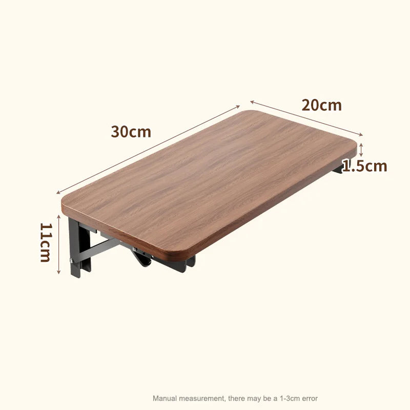 Foldable Bed Dorm Organizer - Attachable Bedside Under-Bed Storage Shelf