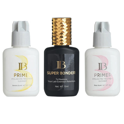 I Beauty Super Bonder Primer - Lash Extension Fixative Cleaner Banana Rose Fragrance