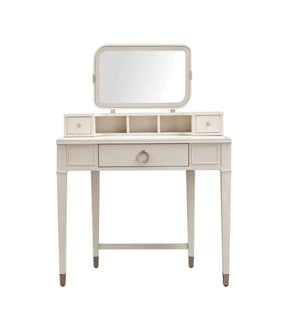 MDF Wood Makeup Vanity Mirror Desk - Hotel Room Modern Storage