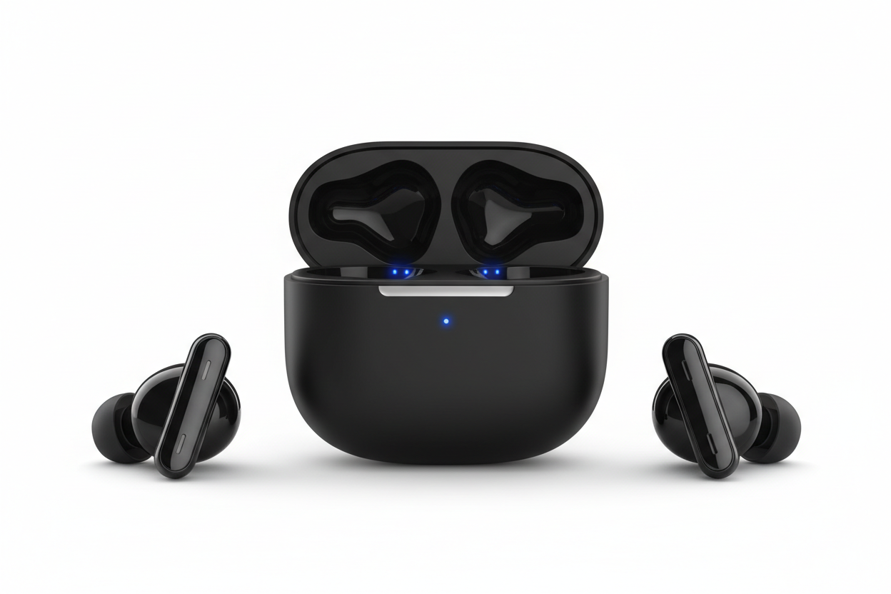 Earbuds noirs