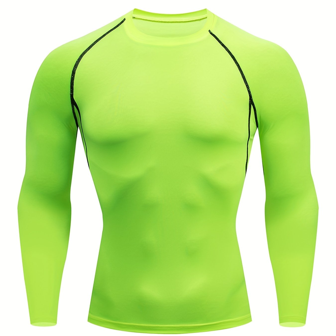 Men's Fitness PRO Quick-Dry T-Shirt - Long Sleeve Stretch Running