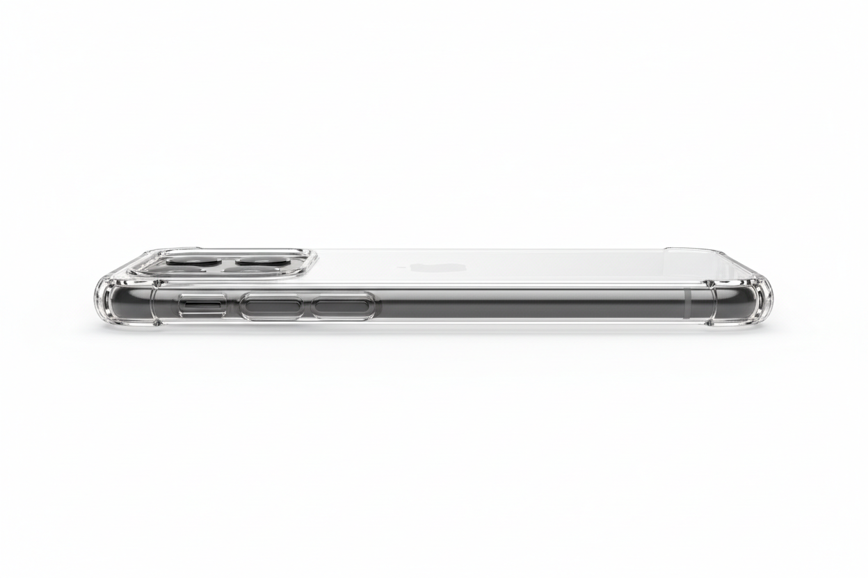 Etui transparent vue de cote